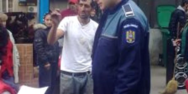 Una dintre victimele pline de sânge
