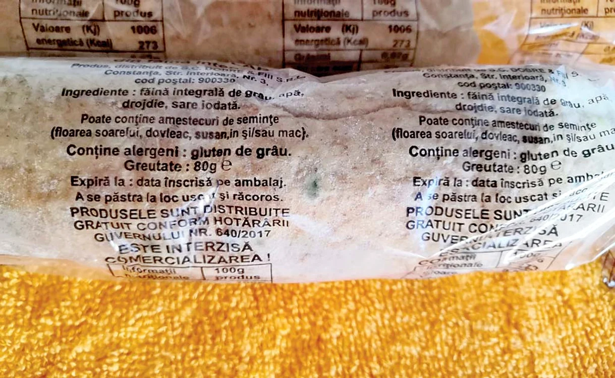 Cornurile pline de mucegai, fotografiate de părinţi
