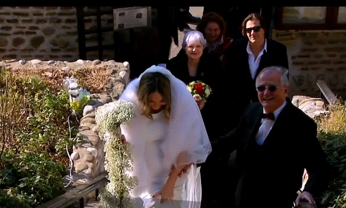 Octavia Geamănu şi Marian Ionescu s-au căsătorit religios la cinci ani de la cununia civilă