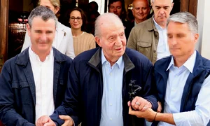 Regele Juan Carlos părăsind Sevilla   profimedia 1089015140 jpg