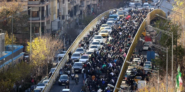 Proteste in Iran FOTO EPA EFE jpg
