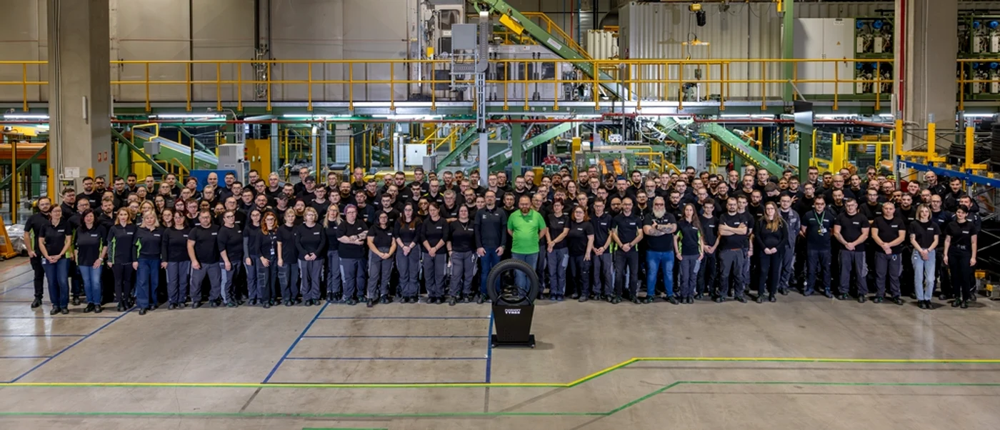 Fabrica Nokian Tyres din România este prima din lume cu zero emisii de CO₂ Foto: Nokian