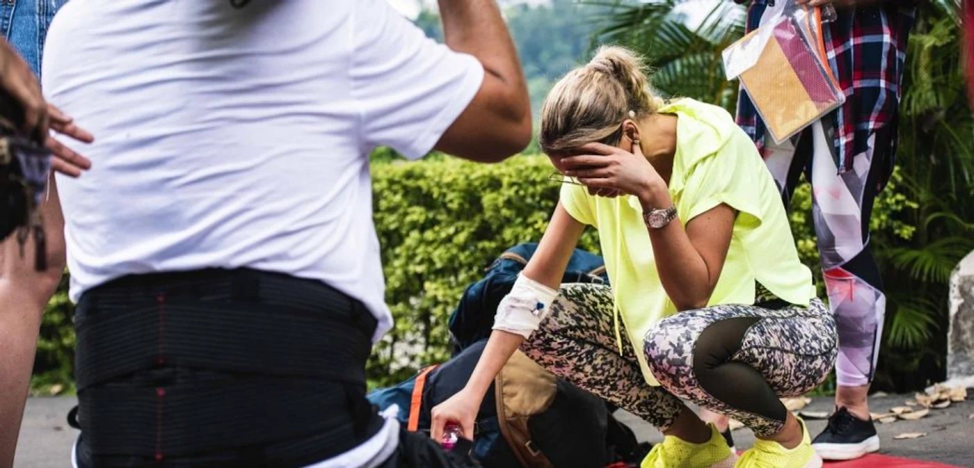 Bianca Drăguşanu a avut nevoie de intervenţia medicilor FOTO Antena 1