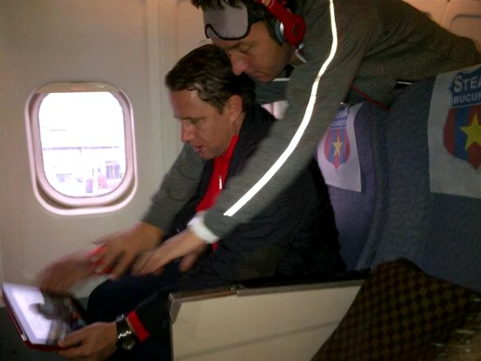 Steliştii, obosiţi, dar zâmbitori după reuşita calificării în primăvara Europa League.