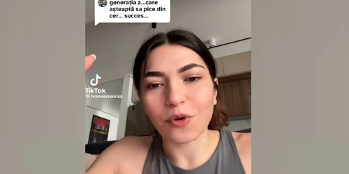 Mesaj viral al unei tinere pe TikTok  Sursa Tiktok IvanVeronicaa jpg