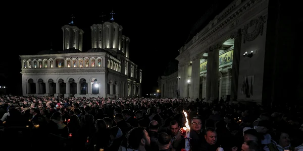 Slujba de Înviere de la Catedrala Patriarhală din București 16 aprilie 2023 FOTO Inquam Photos Alexandru Busca  (6) jpg