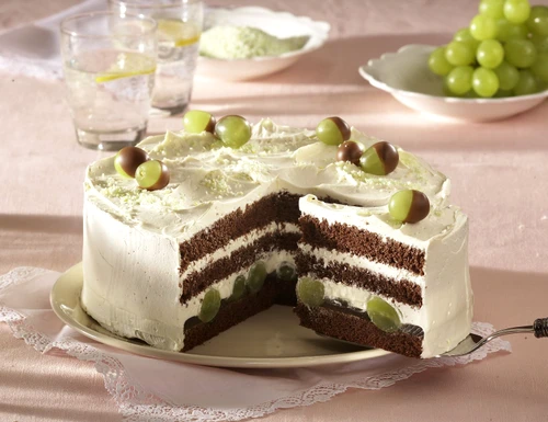Cake with Grape Wine (step by step) jpeg