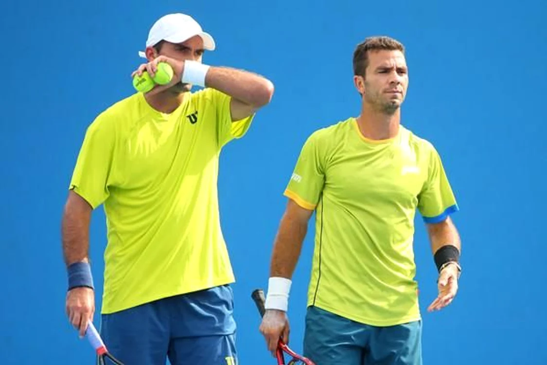 Horia Tecau si Jean Julien Rojer fac pereche de la inceputul anului 2014FOTO: AP