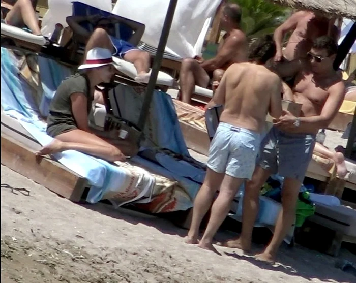 Cristi Borcea și Valentina Pelinel au fost la mare, în Olimp 