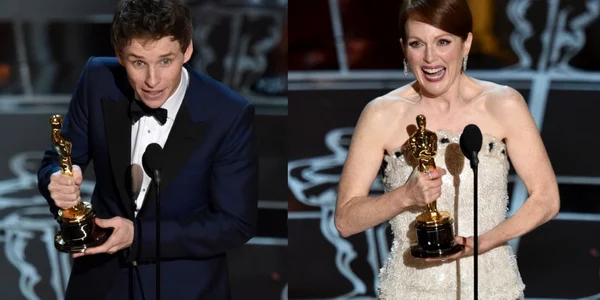 Oscar 2015 castigatori Eddie Redmayne  Julianne Moore FOTO AP