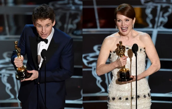 Eddie Redmayne şi Julianne Moore au
jucat împreună în filmul „Savage Grace/Atracţie Sălbatică“
FOTO AP