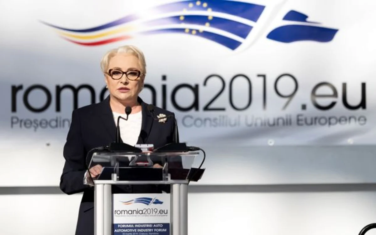 Premierul Viorica Dăncilă