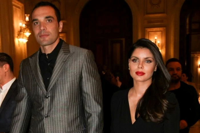 
    Ion Ţiriac Jr. şi Ileana Lazariuc  