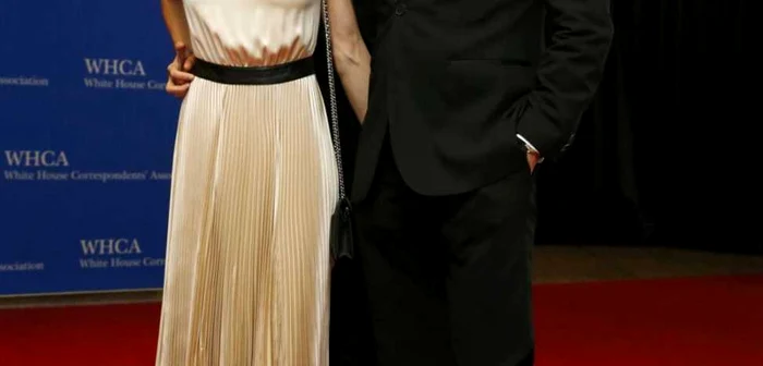 Jeff Goldblum şi Emilie Livingstone FOTO Wire Photos/ Reuters