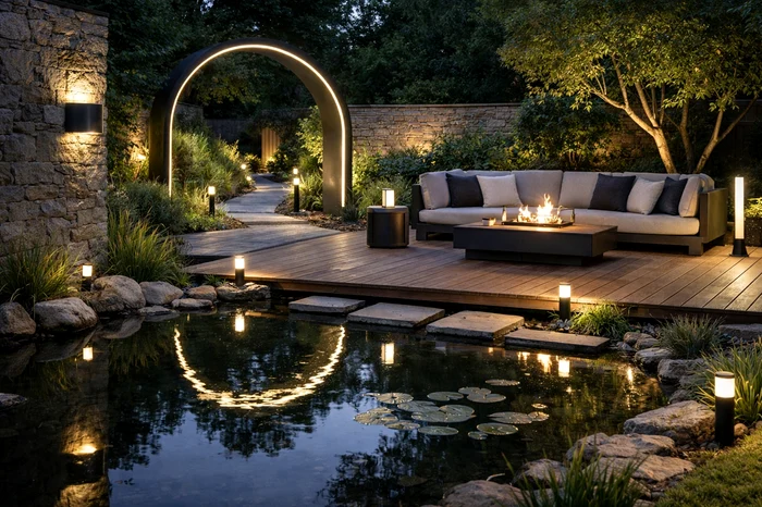 Iluminat de grădină Sursă Light-ideas.com jpg