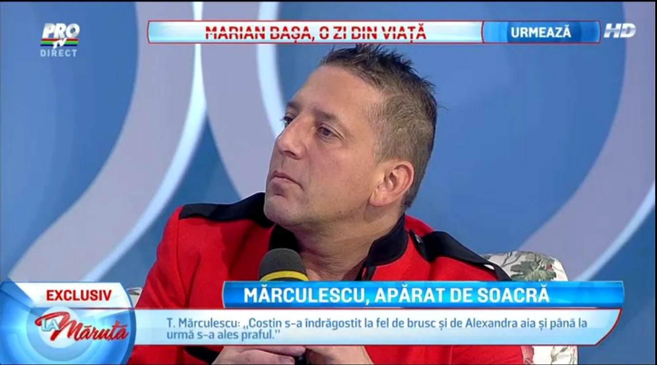 Costin Mărculescu este extrem de supărat pe Mara Bănică