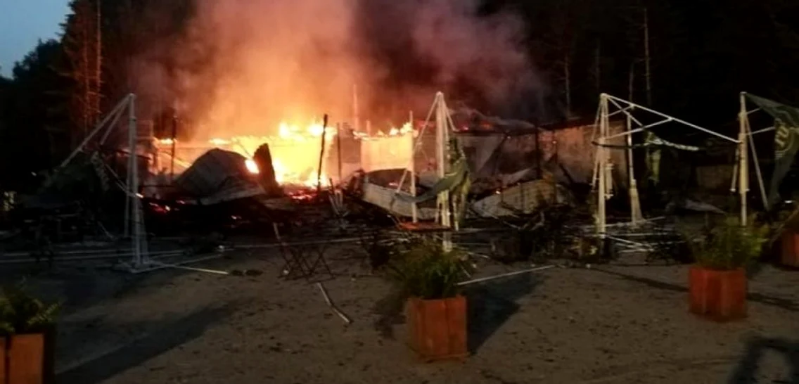 incendiu cheile butii