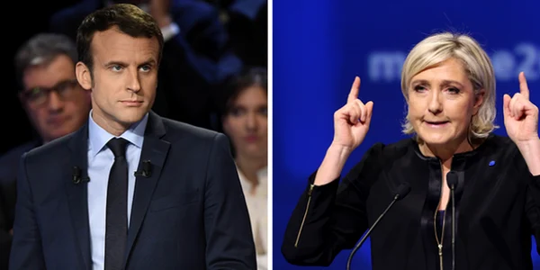 Macron si le Pen
