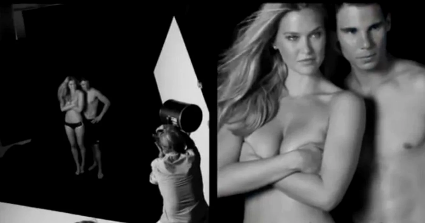 Bar Refaeli şi Rafael Nadal 