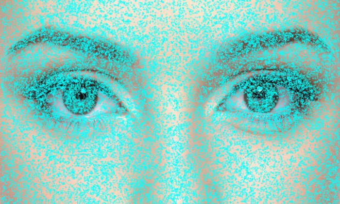 Un program de recunoaștere facială identifică mii și mii de trăsături ale feței