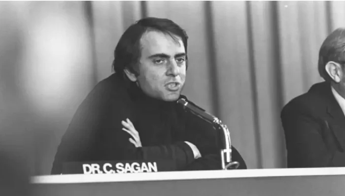 Carl Sagan. Foto: NASA