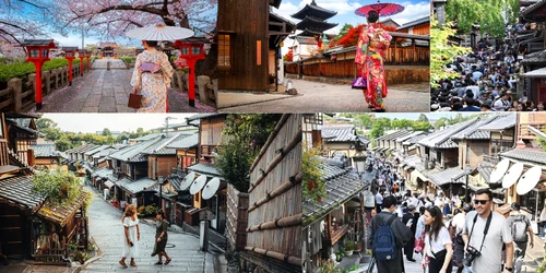 Kyoto Japonia Colaj DMS