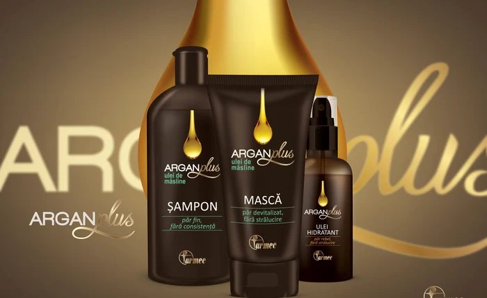 Farmec a lansat o nouă gamă de produse pe bază de ulei de argan. Şampoanele, masca şi uleiul hidratant ARGANplus conţin ingrediente preţioase, precum ulei de jojoba, de măsline, keratină şi vitamine. Ele hidratează şi revitalizează părul.