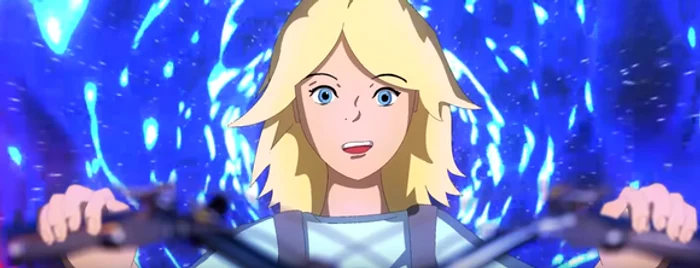 
    Delia și-a desenat singură personajul  