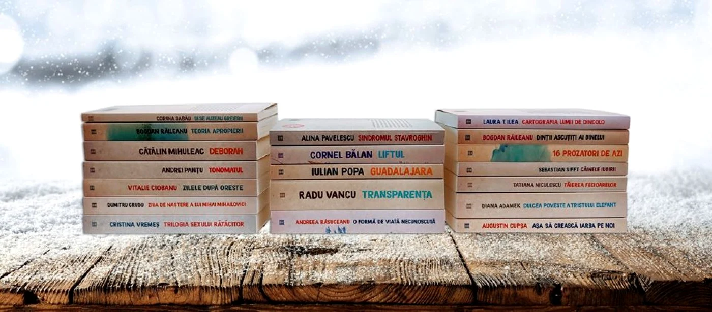 Spre finalul
deceniului, Humanitas a invadat piaţa cu literatură română contemporană: 19 cărţi publicate până la finalul lui 2019
şi peste doi ani de la lansarea colecţiei Humanitas „821.135.1 – Scriitori
români contemporani“     FOTOGRAFII:
Facebook/humanitas.ro