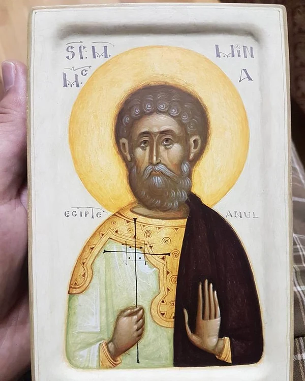 Sfântul Mina este un alt sfânt la care se pot ruga cei care își doresc un mariaj lung. Foto: Click.