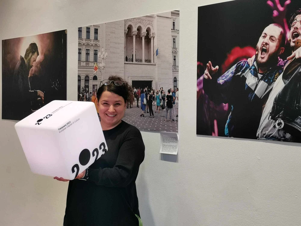 Timișoreanca Andreea Dincă este directorul ICR Viena FOTO Ștefan Both