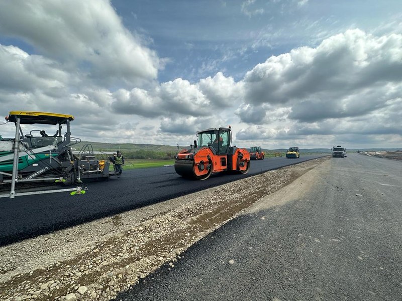 CNAIR, inspecții pe șantierele Autostrăzii Transilvania: stadiul lucrărilor pe lotul construit de Nurol