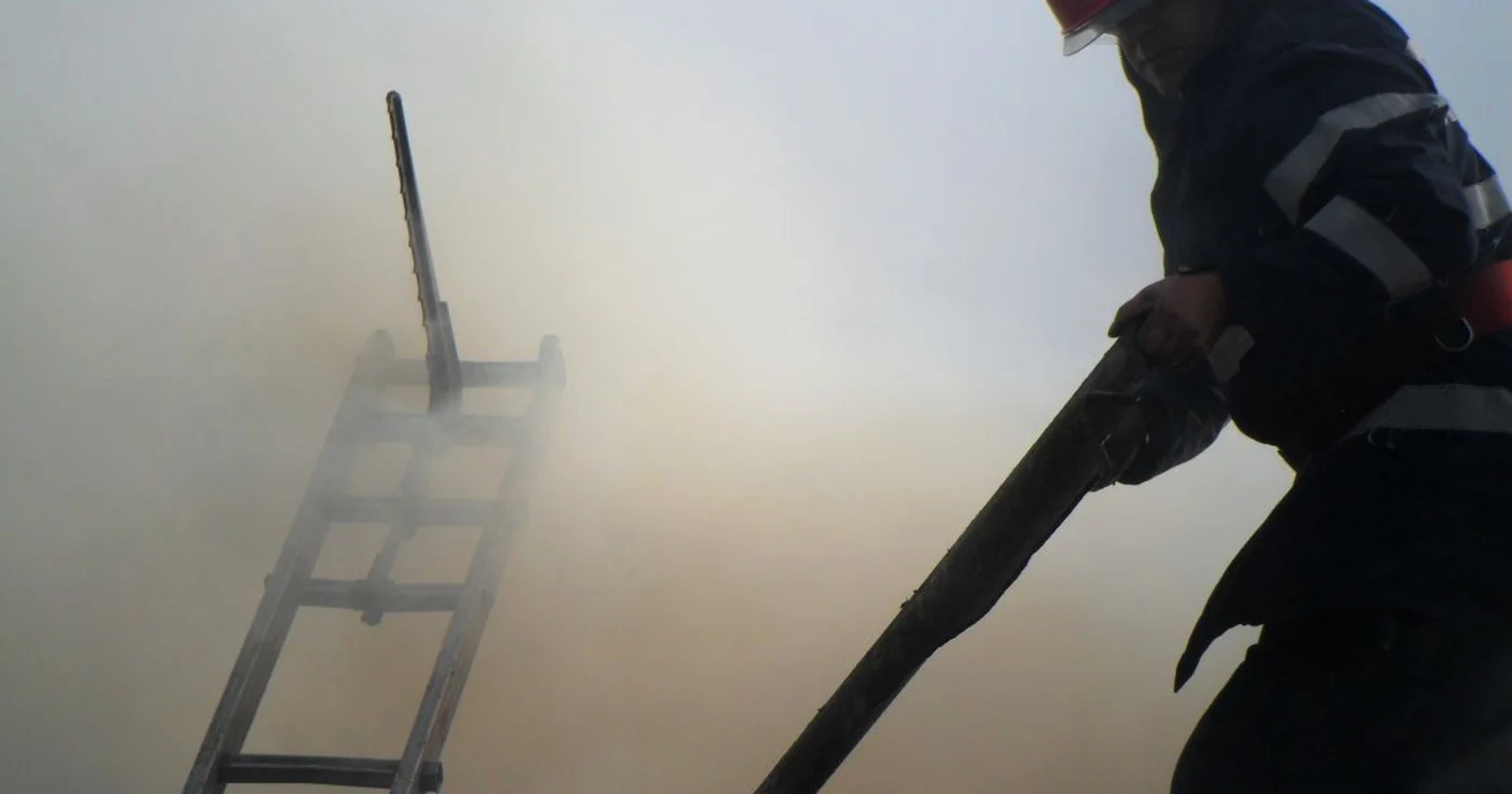 Incendiul a fost stins într-un timp scurt