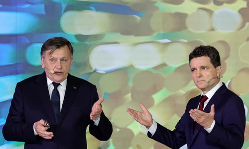 Crin Antonescu și Nicușor Dan FOTO Inquam Photos / Octav Ganea