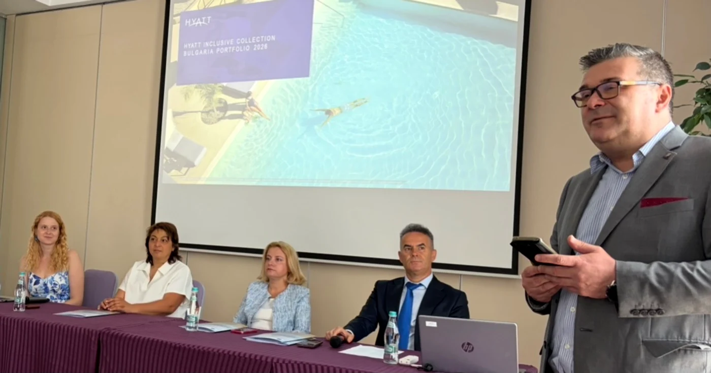 Hotelierii bulgari, în conferință de presă la București foto: Alina Erimia