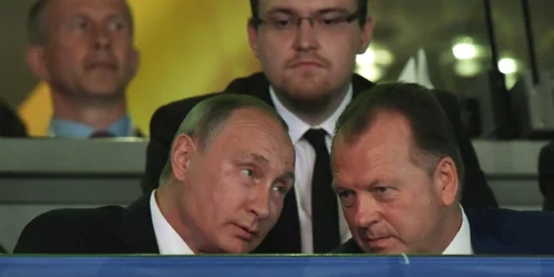 Marius Vizer si Vladimir Putin FOTO AFPA 