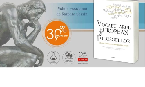 Apariţie eveniment la Polirom: „Vocabularul european al filosofiilor” jpeg