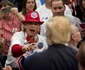 Donald Trump faţă în faşă cu suporterii săi Foto Guliver Gettyimages