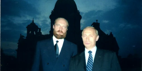 Putin şi Segei Pugachev Foto arhivă pugachevsergei.com