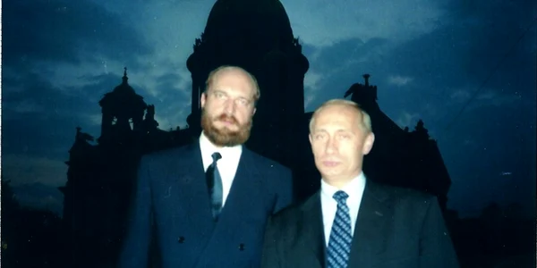 Putin şi Segei Pugachev Foto arhivă pugachevsergei.com