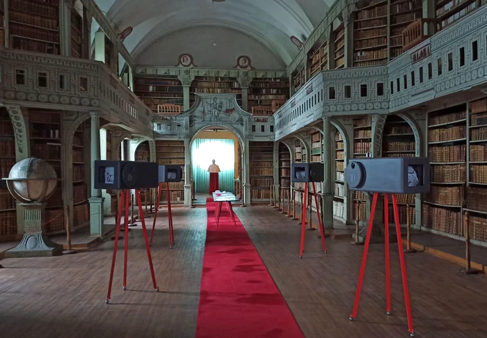 Aula Magna de la Biblioteca Batthyaneum FOTO Adevărul