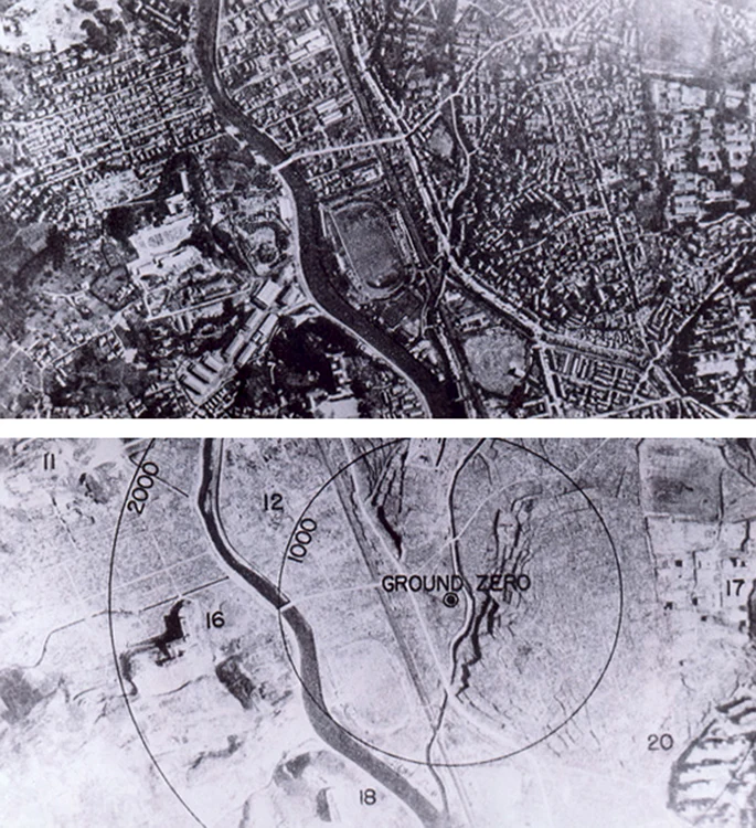 Nagasaki 1945   Before and after (adjusted) jpg jpeg