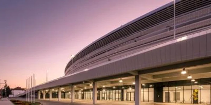 Aşa ar fi putut arăta noul stadion din Hunedoara. FOTO: CNI.