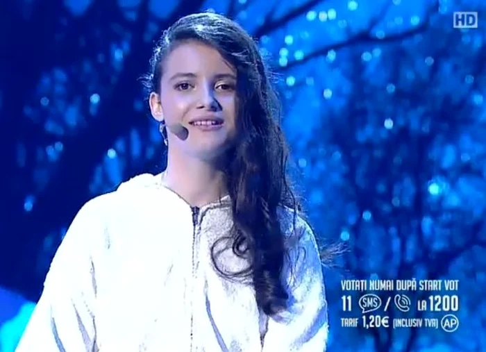 Mara Prună, 16 ani, finalistă la "Românii au talent"