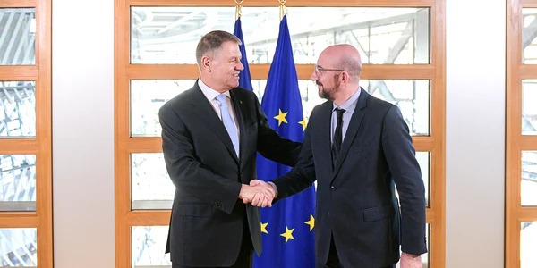 Klaus Iohannis Charles Michel Twitter jpg