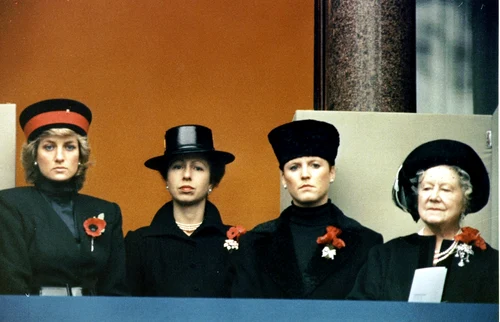 Prințesa Diana și familia regală