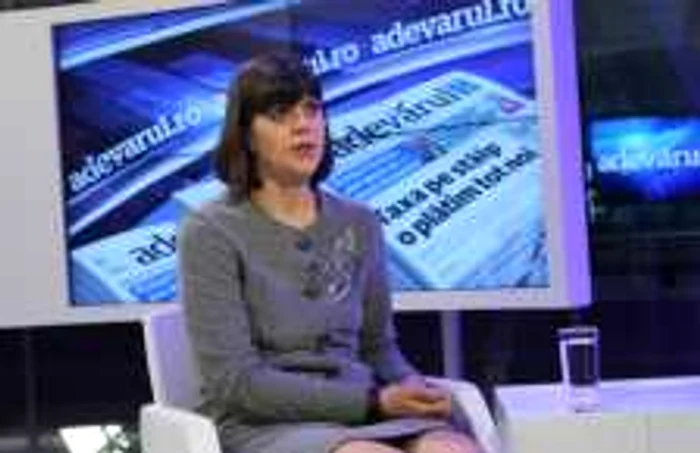 Laura Codruta Kovesi la Adevarul Live FOTO Marian Iliescu