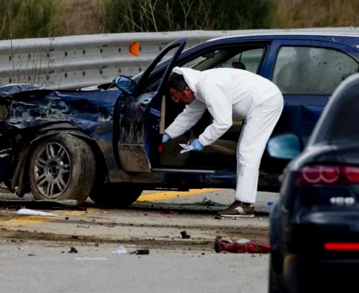 Accident masina Napoli Italia FOTO La Repubblica