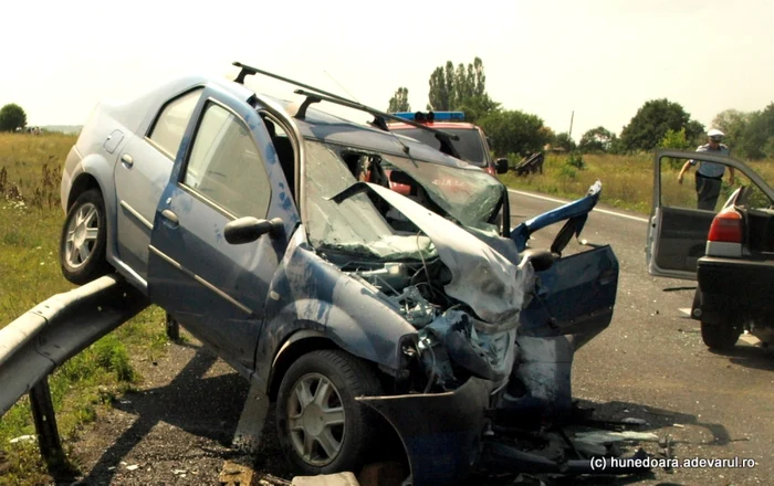 Accident rutier. FOTO: ARHIVĂ. ADEVĂRUL.