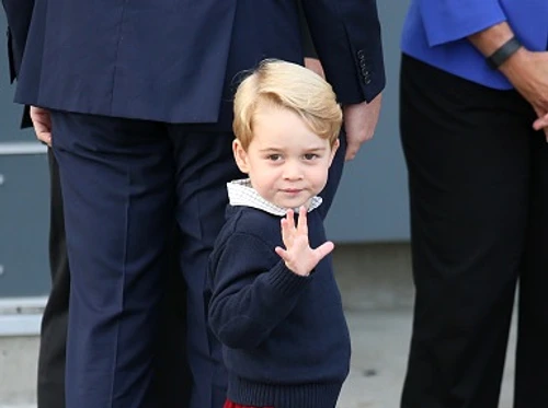Prințul George nu a fost prea încântat că trebuie să se întoarcă înapoi în Marea BritanieFoto Getty